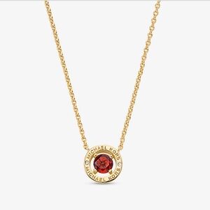 Michael Kors Pavé Halo Necklace